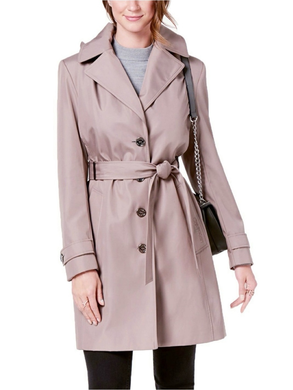* NWOT*Calvin Klein | Lilac Trench Coat